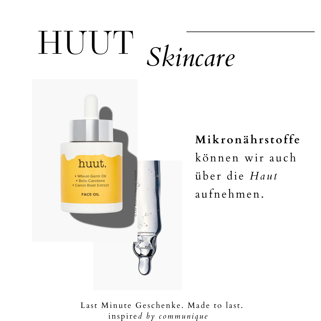 communique Magazin huut Skincare aus der Schweiz
